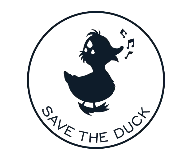 save the duck logo